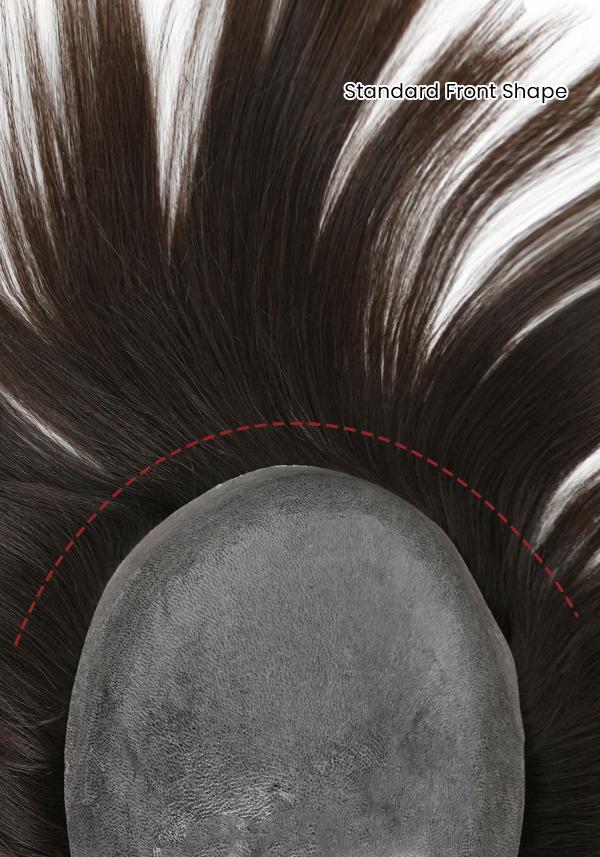 European Hair 0.08mm Injected Thin Skin Hairpiece