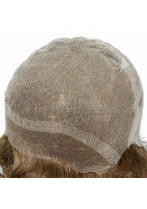 Comfortable Full French Lace Toupee Wig 