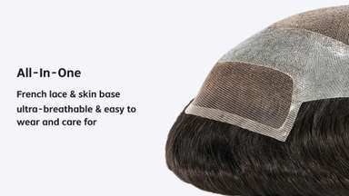 Hybrid Hair System - Multi-functional Design - Enhanced Airflow - Low Maintenance - (Recommended)		-image-5