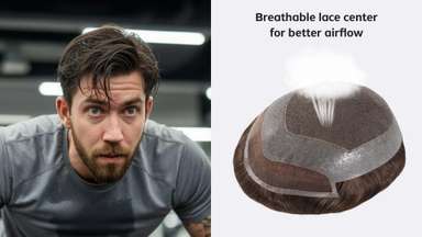 Hybrid Hair System - Multi-functional Design - Enhanced Airflow - Low Maintenance - (Recommended)		-image-3
