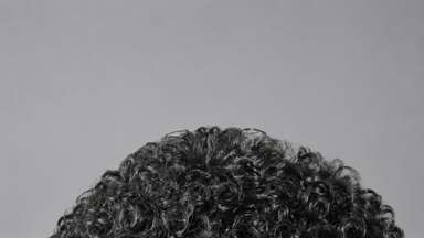 10mm Curl Super Thin Skin Base V-looped Stock Mens Hair Pieces-image-5