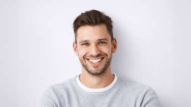 Euro Air | Full Swiss Lace Men’s Hair System with 80% Low Density European Hair-image-1