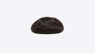 Euro Air | Full Swiss Lace Men’s Hair System with 80% Low Density European Hair-image-4
