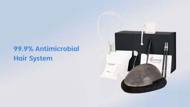 Upgraded Antimicrobial ZyroSen Hair System Essentials for New Users-image-2