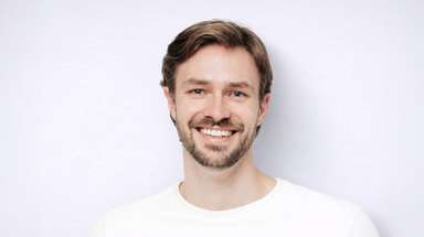 80% Low-Density Men's Hairpiece with Super Fine Welded Mono Base - Natural Hairline-image-1