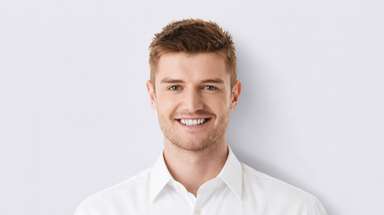 SuperSkin-F | Men's Frontal Hairpiece Made with a Super Thin Skin Base -image-1