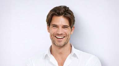 New Infinity | French Lace Top with Thin Skin Perimeter Men's Hairpiece-image-1