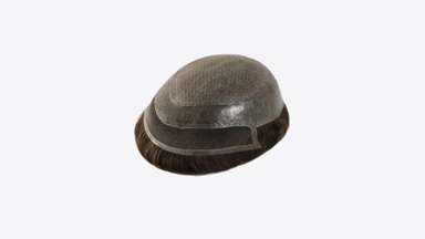 Inception-FL | Injected Thin Skin Toupee for Men Attached with French Lace and Diamond Lace-image-2