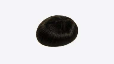 Royal | Fine Mono with PU Perimeter and Folded Lace Front Stock Hair System for Men-image-3