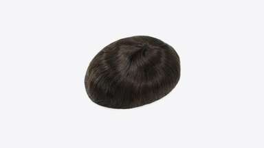 New Infinity | French Lace Top with Thin Skin Perimeter Men's Hairpiece-image-3
