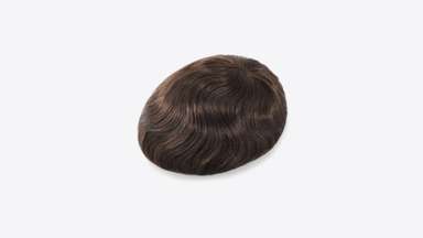 Adonis | 0.08mm Men's Thin Skin Hairpiece with V-Looped Hair-image-4
