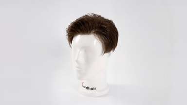 UTS | 0.03mm Ultra Thin Skin V-looped Stock Men's Hairpieces - Celebs' Top Choice-image-5