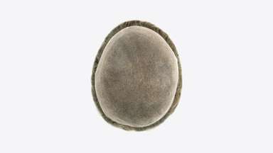 80% Low-Density Men's Hairpiece with Super Fine Welded Mono Base - Natural Hairline-image-5
