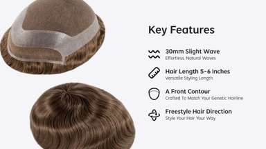 Hybrid Hair System - Multi-functional Design - Enhanced Airflow - Low Maintenance - (Recommended)		-image-6