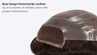 Vigor | Fine Mono with Lace Front and Skin Stock Hairpieces for Men-image-5