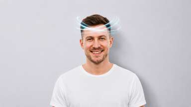 ZyroSen SuperSkin-VM | Antibacterial V-Looped Super Thin Skin Men’s Hairpiece with Medium Density-image-1