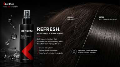 REFRESH | Daily Leave-In Spray for Hair Systems | Heat & Sweat Protection (US Only)-image-3