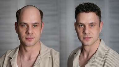 Thin Skin Hair System - Transparent Base - Better Attachment - Most Affordable-image-1
