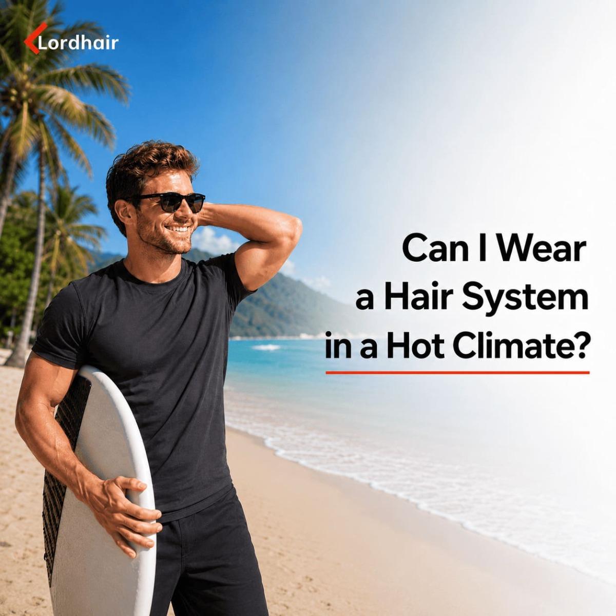 Can I Wear a Hair System in a Hot Climate?