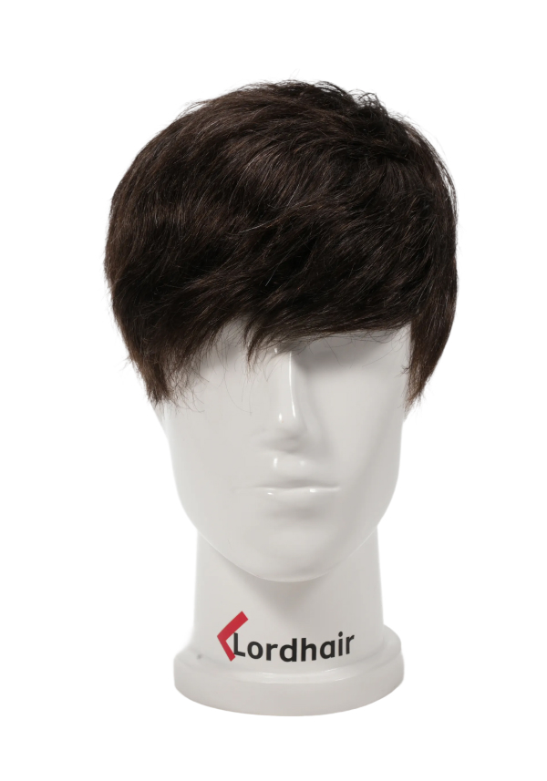 pre-cut hairpiece with thin skin base