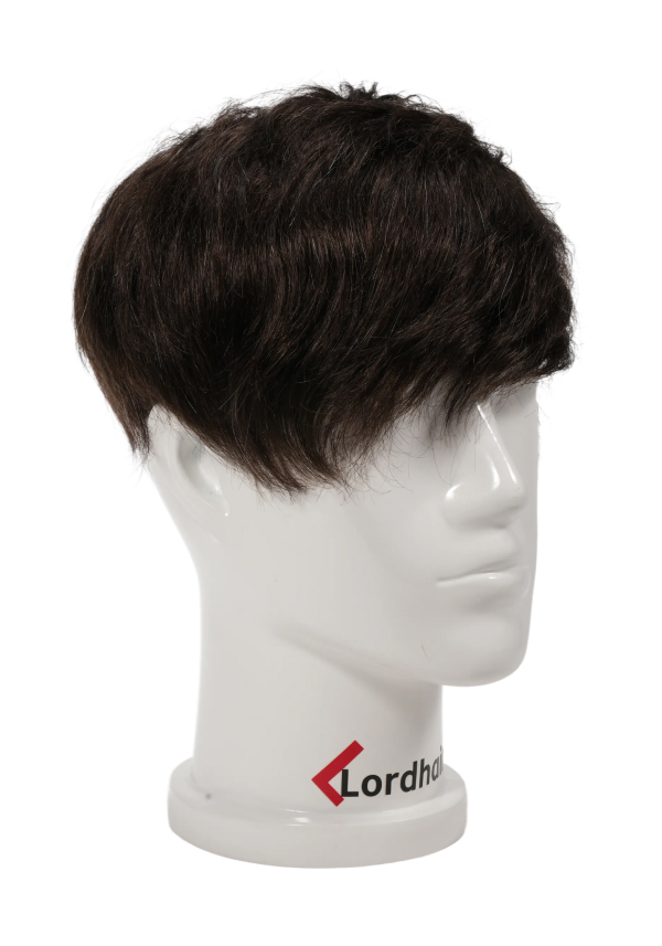 pre-cut hairpiece with thin skin base