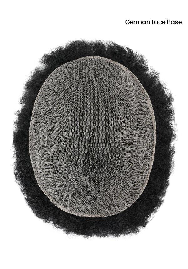 German Lace Afro Hairpiece