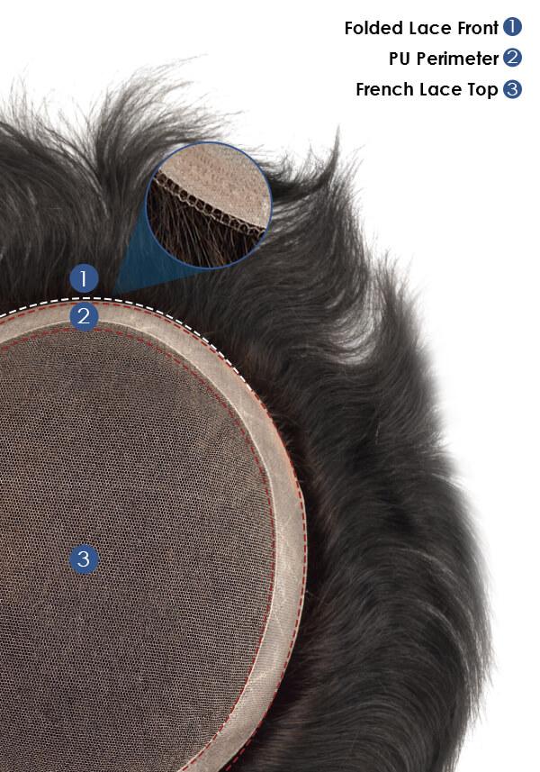 Tfree Men's Toupee