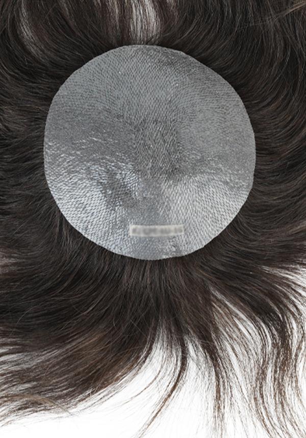 Hair System for Crown Hair Loss Men’s Hairpiece