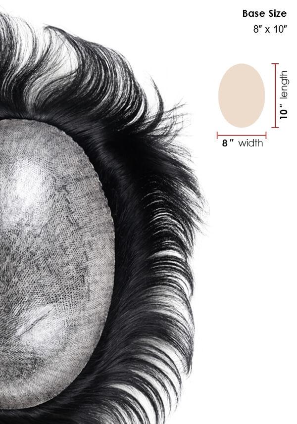 Men's Super Thin Skin with Gauze Durable Hair System