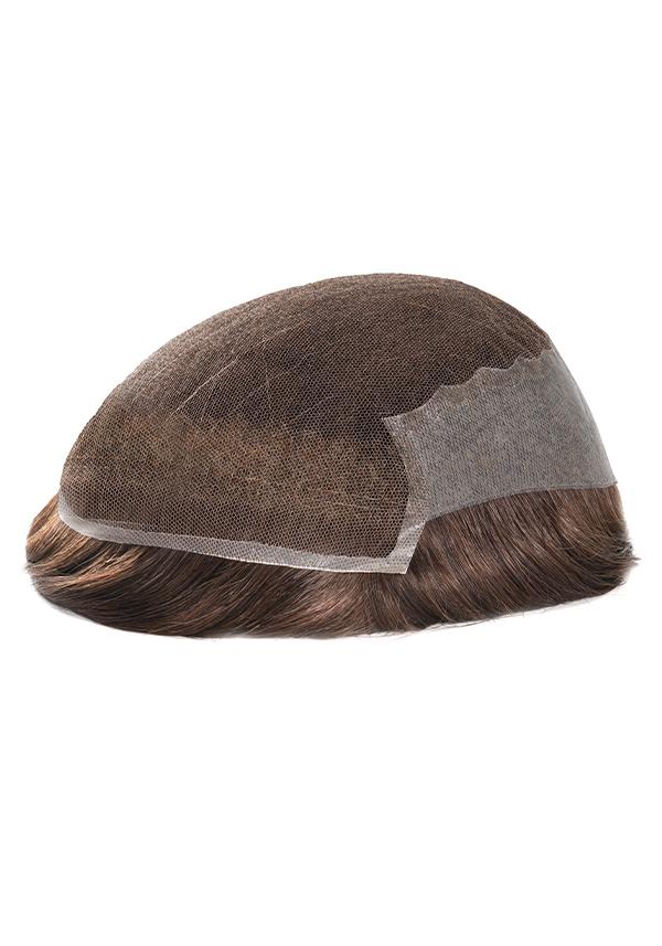  French lace front with poly side and back hairpiece premier hair