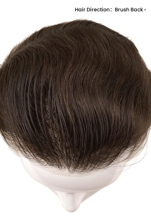 Ultra Thin Skin with Brush Back Hairpieces