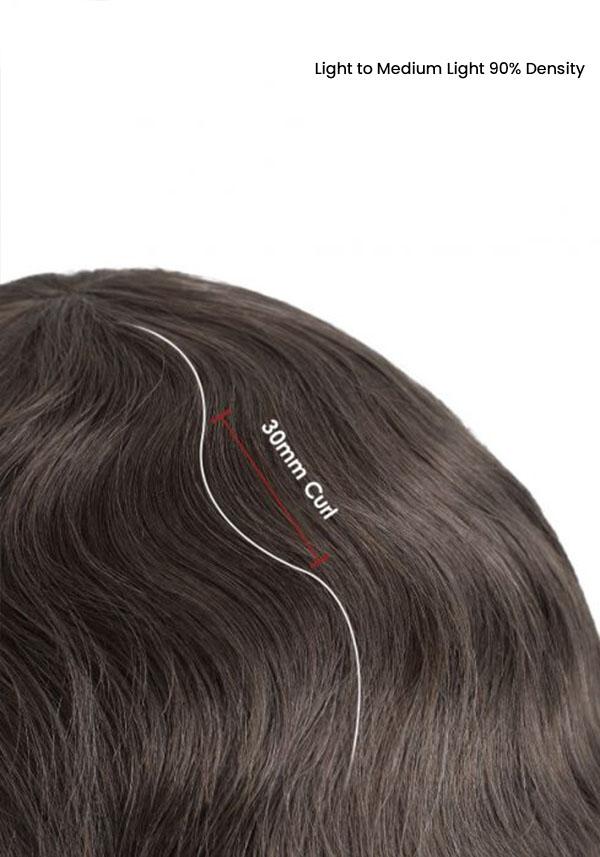 Light Density Super Thin Skin Hairpiece