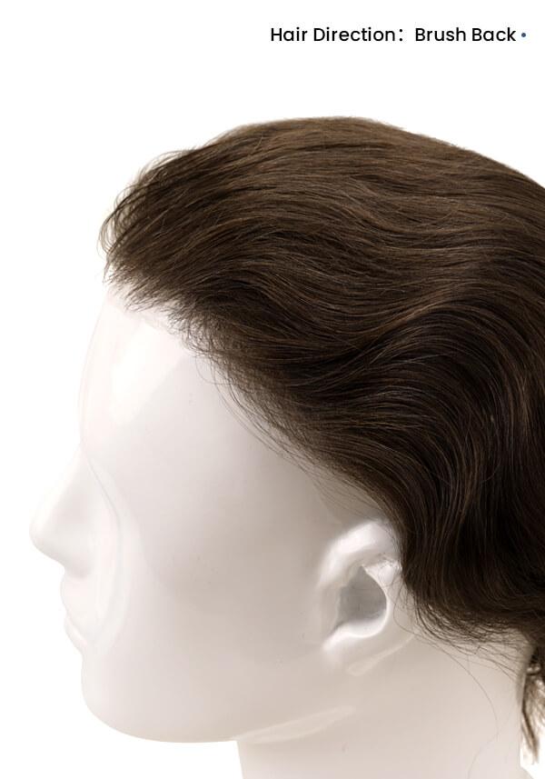 Ultra Thin Skin with Brush Back Hairpieces
