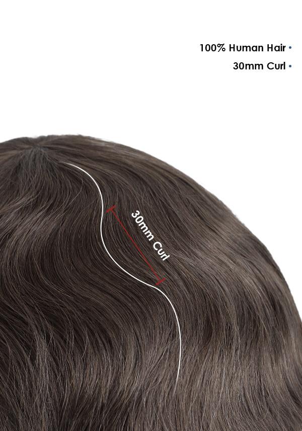 0.06mm Super Thin Skin Hairpiece Medium Density 