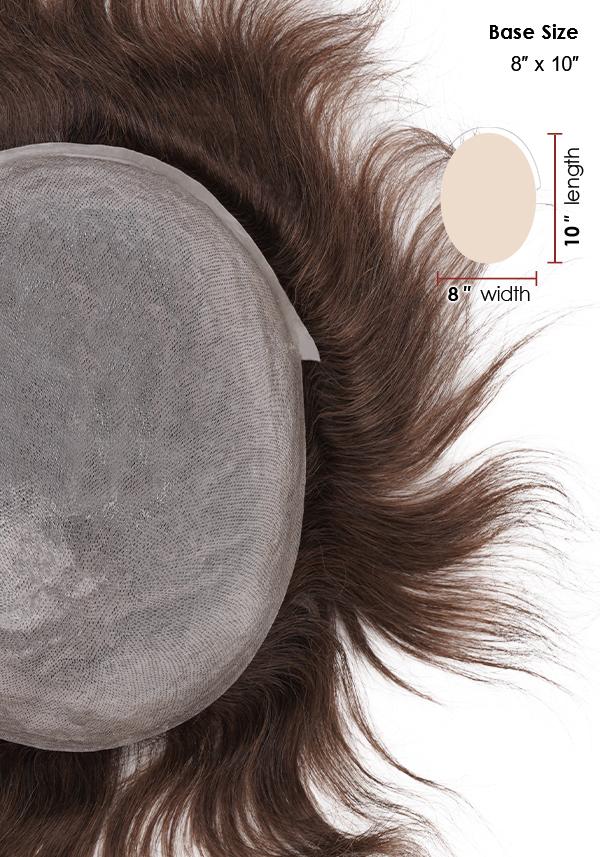 0.08mm Thin Skin Hairpiece Premier Hair