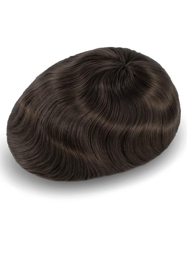 Fine mono hair system for men