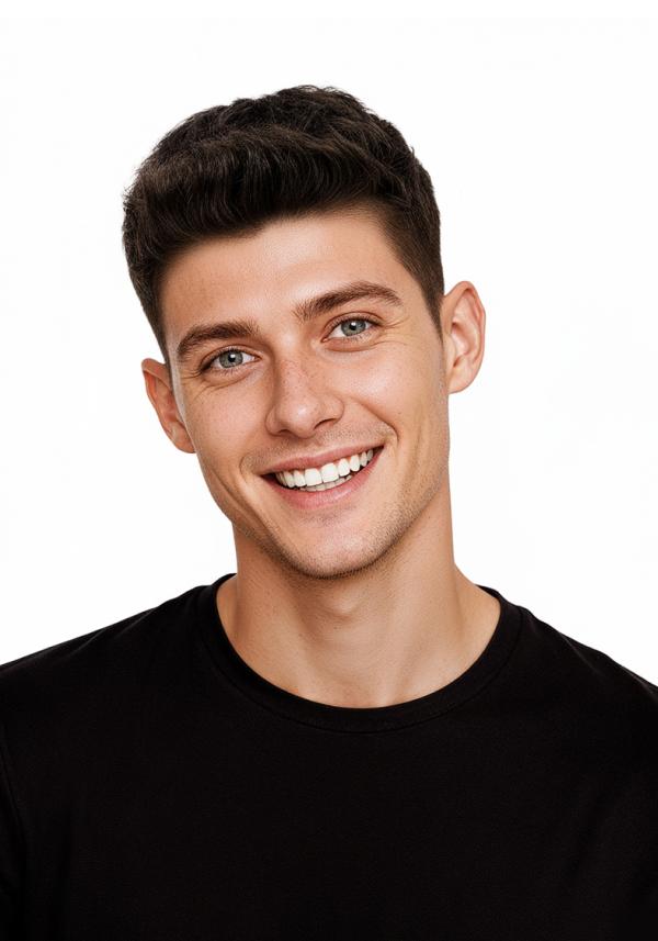 Long-Haired Messy Quiff Hairstyle for Men