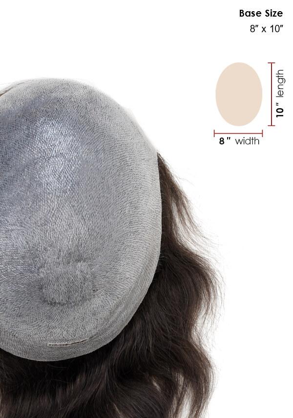 Ultra Thin Skin with Brush Back Hairpieces