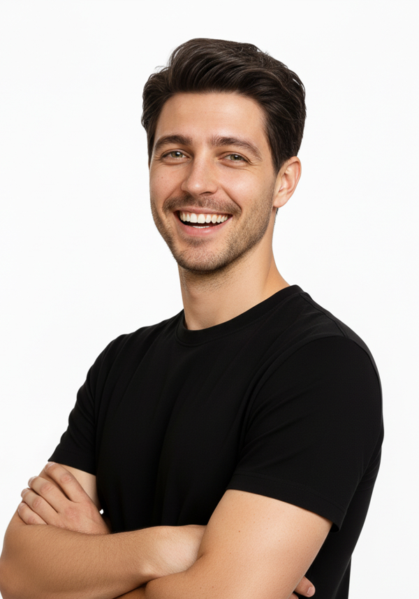 Hairpiece with Short Quiff Hairstyle