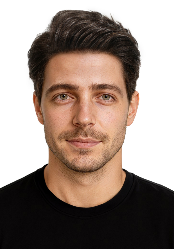 Hairpiece with Short Quiff Hairstyle