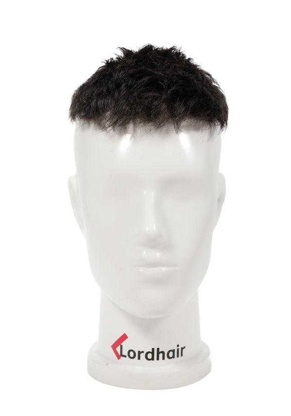 Hair System with Low Fade Cut Hairstyle