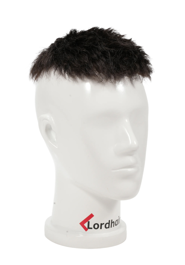 Hair System with Low Fade Cut Hairstyle