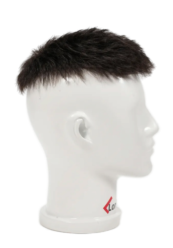 Hair System with Low Fade Cut Hairstyle