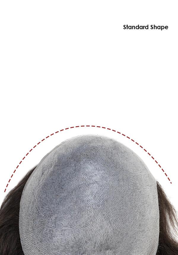 Ultra Thin Skin with Brush Back Hairpieces