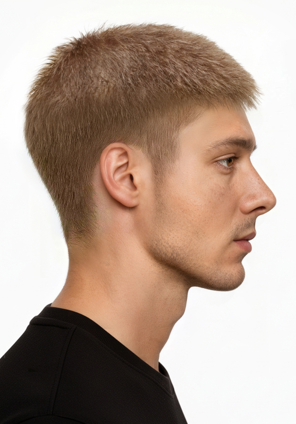 Buzz cut hairstyle