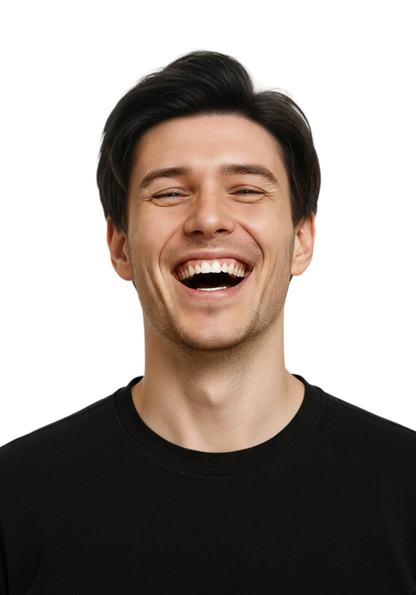 Side-parted Style with Volume