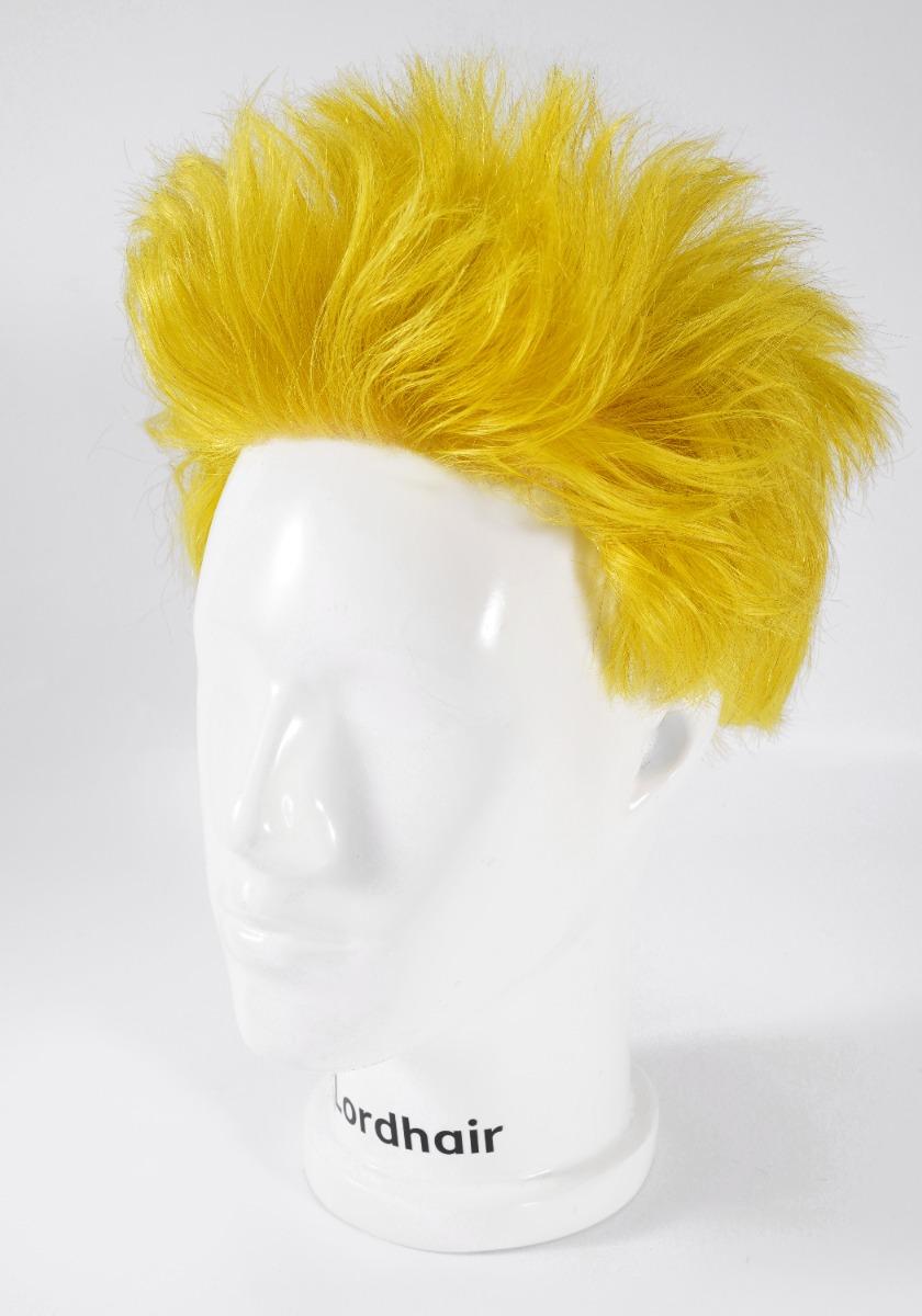 bright yellow hair