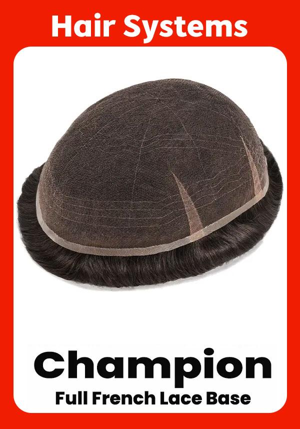 Full lace men's toupee