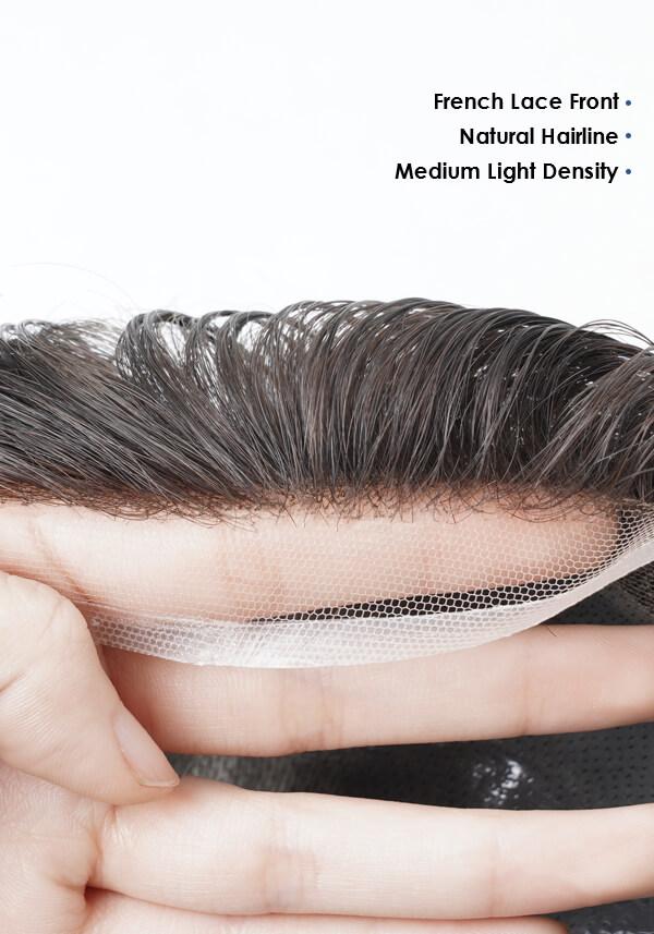 Invisible front hairline