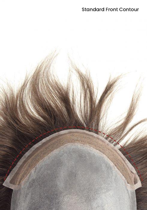 Super Thin Skin Men's Hair Systems with Lace Front